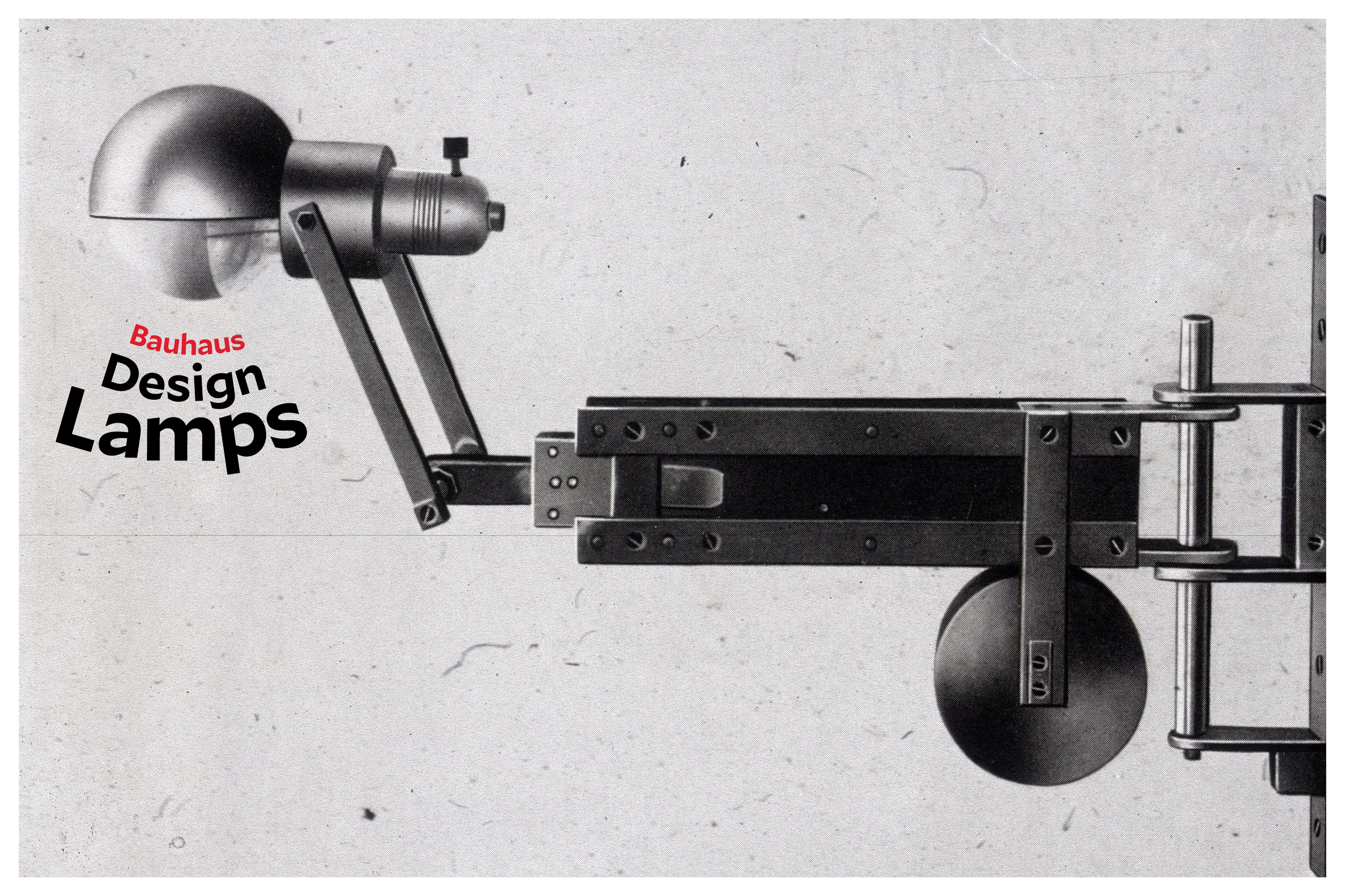 Bauhaus Design Lamps